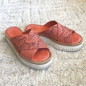 Franco Sarto Platform Sandals